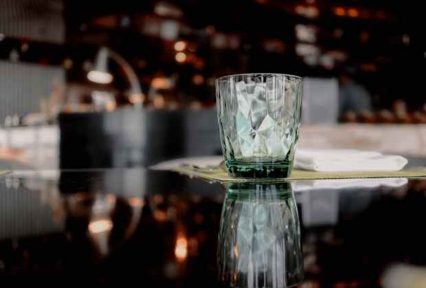 close up photo of drinking glass